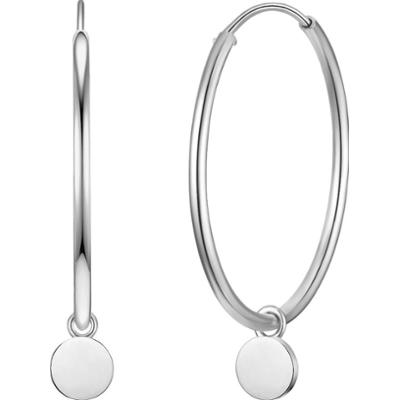 Glanzstücke München Kolczyki Okrag z Srebro wysokiej próby w Srebrny 1 ct Damski