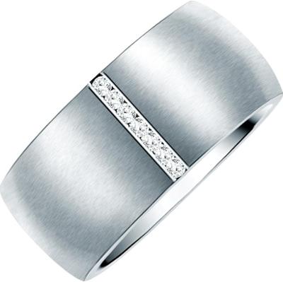 Rafaela Donata Stal nierdzewna Zdobienie kryształkami Swarovski® Pierścionki 1 ct Damski