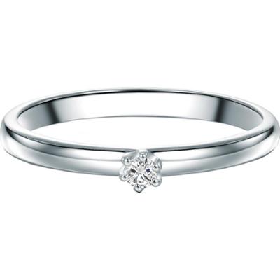 Trilani Pierścionek z Srebro wysokiej próby w Srebrny Pierścionki 1 ct Damski