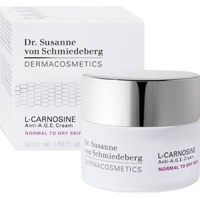 Dr. Susanne von Schmiedeberg L-Carnosine Anti-A.G.E. Cream Normal to Dry Skin Kremy do twarzy 50 ml