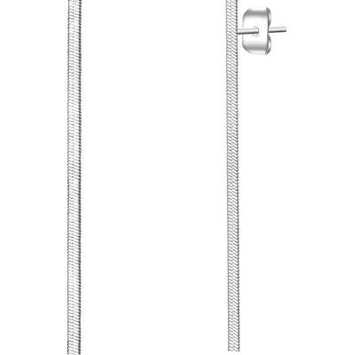 EASTSIDE Kobiety Kolczyki Stal nierdzewna Srebrny 1 ct Damski