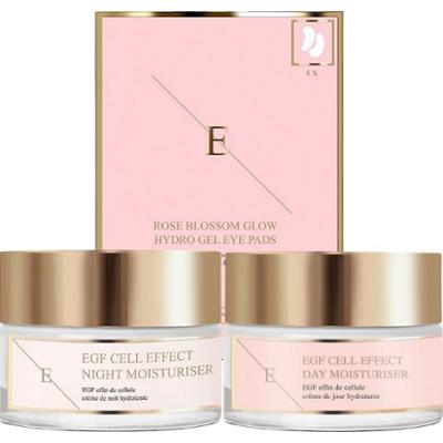 ErthSkin London EGF Duo + Zestaw pod oczy Rose Zestawy do pielęgnacji twarzy 1 ct Damski