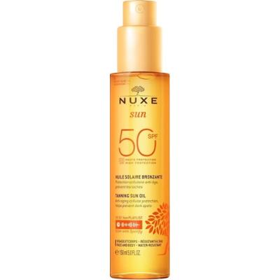 NUXE Sun Sun Oil Face & Body Ochrona przeciwsłoneczna 150 ml