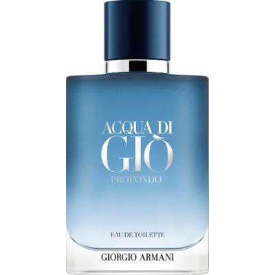 Armani ACQUA DI GIÒ PROFONDO EAU DE TOILETTE, woda toaletowa dla mężczyzn, 50 ml 100 ml Męskie