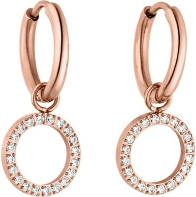 Purelei Purelei Kolczyki kółka Closed Glow Kolczyki koła 1 ct Damski