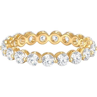 Yokoamii Pierścionek Stop metali Żółte złoto Pierścionki 1 ct Damski