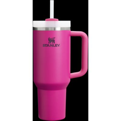 Stanley 1913 Kubek ze słomką - 1,18L - THE QUENCHER H2.0 FLOWSTATE™ TUMBLER Fitness i nawodnienie 1 ct Różowy