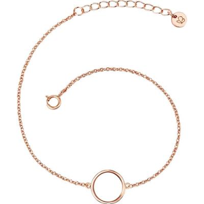 Glanzstücke München Srebrna bransoleta srebro wysokiej próby żółte złoto Bransoletki 1 ct Damski