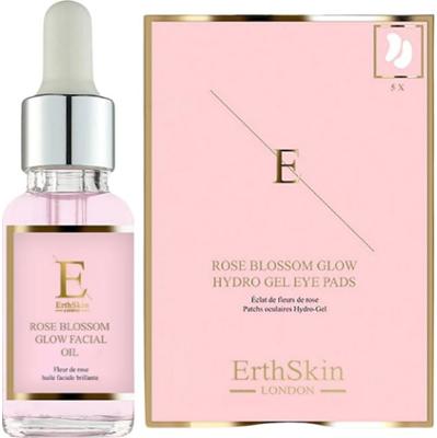 ErthSkin London Zestaw rozświetlający do oczu Rose Petal Eye Glow Set Zestawy do pielęgnacji twarzy 1 ct Damski