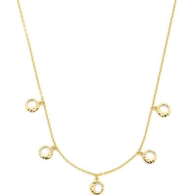Violet Hamden Naszyjnik Violet Hamden Luna złoty - 925 sterling silver/pozłacany Naszyjniki 1 ct Damski