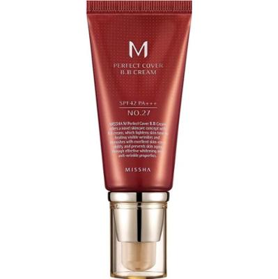 Missha Missha M MISSHA M Perfect Cover BB Cream Spf42 Pa+++ No.27 (Honey Beige) Kremy BB i CC 50 ml H.BEIGE - HONEY BEIGE
