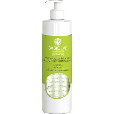 BasicLab WYGŁADZAJĄCY ŻEL MYJĄCY PRZECIW NIEDOSKONAŁOŚCIOM Z 0,5% BHA 300ML Pielęgnacja Anti-Acne 300 ml