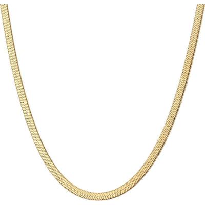 EASTSIDE Łańcuszek Stal nierdzewna Żółte złoto Naszyjniki 1 ct Damski