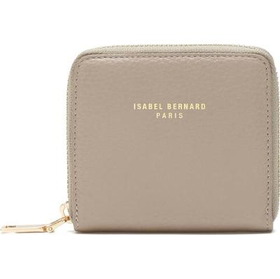 Isabel Bernard Portfel z suwakiem Isabel Bernard Honoré Jules brązowoszary - skóra Torby na ramię 1 ct Damski