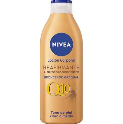 NIVEA Q10+ UJĘDRNIAJĄCY + samoopalający balsam do ciała Balsamy do ciała 400 ml