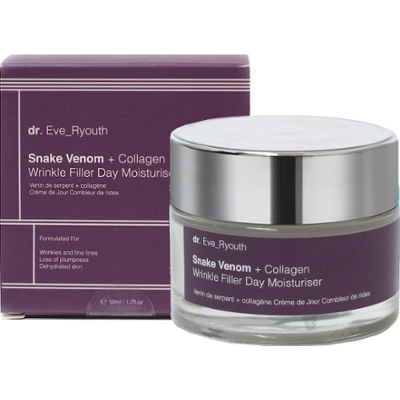 Dr. Eve_Ryouth Krem na dzień z jadem węża i kolagenem wypełniającym zmarszczki Kremy na dzień 50 ml Damski