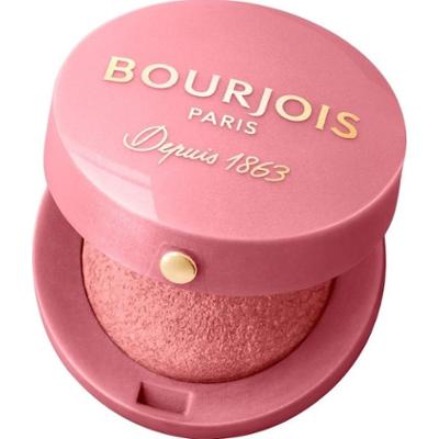 Bourjois Bourjois Little Round Pot trwały róż do policzków z lusterkiem i pędzelkiem nr 17 Rose Poupée, 2g Róż do policzków 34 - ROSE D'OR