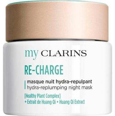 Clarins My Clarins RE-CHARGE hydra-replumping maska na noc - wszystkie rodzaje skóry Maseczki nawilżające 50 ml