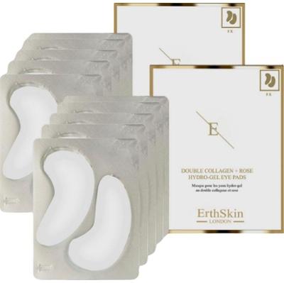 ErthSkin London Podwójne płatki pod oczy z kolagenem i różą w hydrożelu Płatki pod oczy 50 g Damski