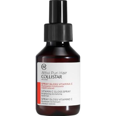 Collistar Attivi Puri NABŁYSZCZAJĄCY SPRAY Z WITAMINĄ C ROZJAŚNIAJĄCY I REWITALIZUJĄCY Lakiery do włosów 100 ml