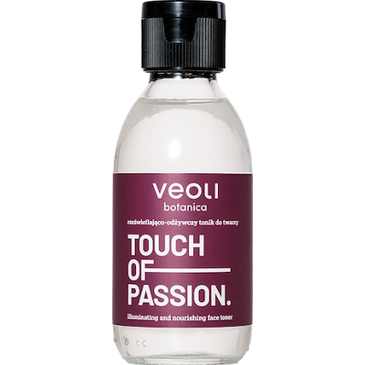 Veoli Botanica TOUCH OF PASSION Rozświetlająco-odżywczy tonik do twarzy Toniki do twarzy 150 ml