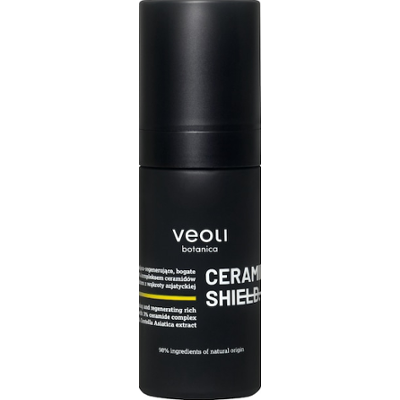 Veoli Botanica Nawilżająco-regenerujące, bogate serum z 3% kompleksem ceramidów i 1% ekstraktem z wąkroty azjatyckiej Serum nawilżające 30 ml