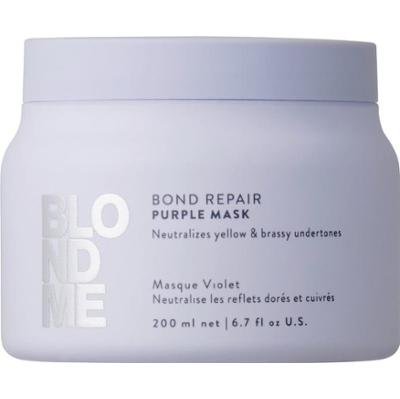 Schwarzkopf Professional BlondMe BLONDME Bond Repair Maska Neutralizująca (Fioletowa) Maski do włosów 200 ml