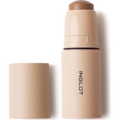 Inglot KREMOWY BRONZER W SZTYFCIE INGLOT MEDIUM BROWN 111 Konturowanie twarzy 6,2 g 112 - WARM BROWN