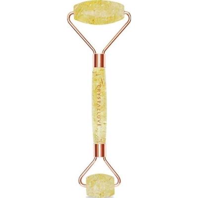 Crystallove Masażer do twarzy z Bursztynu Cytrynowego Urządzenia do masażu twarzy 1 ct