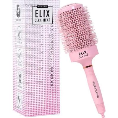 brands SISTER YOUNG Sister Young Round Hair Brush ELIX CERA HEAT PINK 65mm Okragłe szczotki do włosów 1 ct Damski