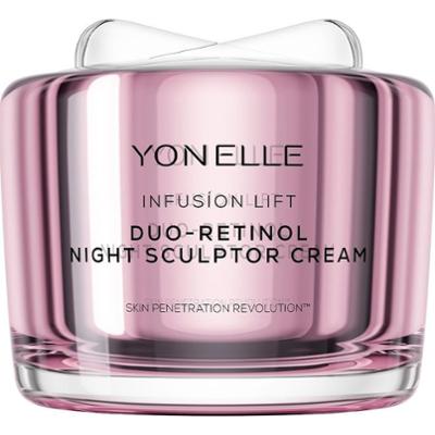 YONELLE INFUSION LIFT Modelujący Krem Na Noc Z Duo-Retinolem Kremy do twarzy 55 ml Damski