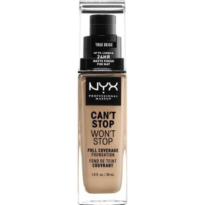 NYX Professional Makeup Wedding Can't Stop Won't Stop Podkłady 30 ml 12 - TRUE BEIGE