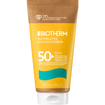 Biotherm Water Lover Biotherm Waterlover Przeciwzmarszczkowy krem do twarzy SPF50 Ochrona przeciwsłoneczna 50 ml