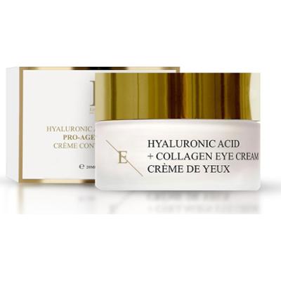 ErthSkin London Kwas hialuronowy + kolagen Pro Age krem pod oczy Kremy pod oczy 30 ml Damski