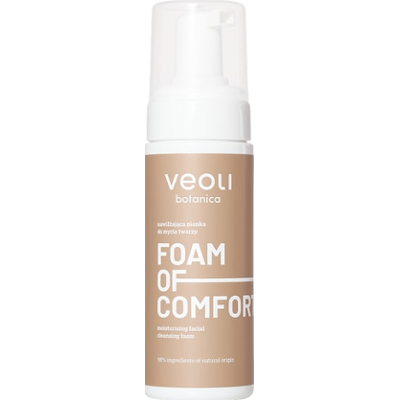 Veoli Botanica FOAM OF COMFORT Nawilżająca pianka do mycia twarzy Pianki do twarzy 150 ml