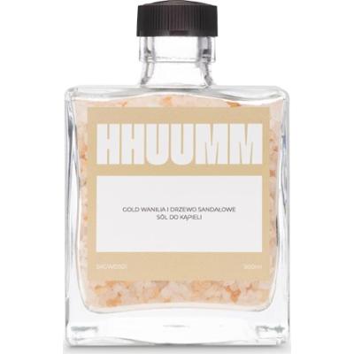 HHUUMM sól do kąpieli Gold wanilia i drzewo sandałowe Olejki i mleczka do kąpieli 500 ml