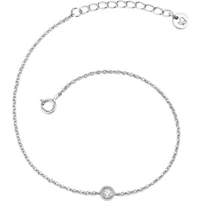 Glanzstücke München Srebrna bransoleta srebro wysokiej próby Topaz srebrny Bransoletki 1 ct Damski