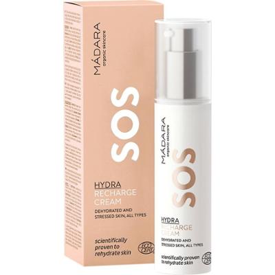 Madara SOS Hydra SOS HYDRA Krem intensywnie nawilżający Recharge Kremy przeciwzmarszczkowe 50 ml