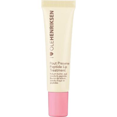 Ole Henriksen Pout Preserve Lip Treatment - Nawilżająca i przeciwstarzeniowa pielęgnacja ust Balsamy do ust 12 ml Biały