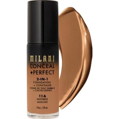 Milani Conceal + Perfect 2-in-1 Foundation + Concealer Podkłady 30 ml NUTMEG