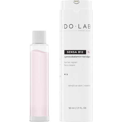 Ido Lab SENSA B12 krem naprawczo-regeneracyjny dla cery wrażliwej Kremy do twarzy 50 ml