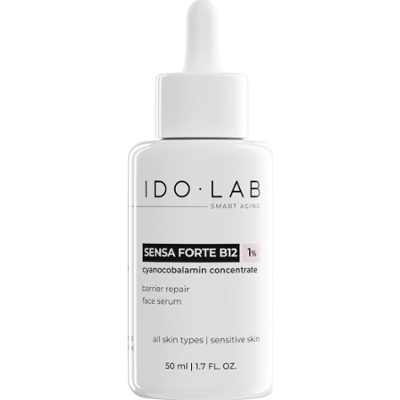 Ido Lab SENSA FORTE B12 serum odbudowujące barierę hydro-lipidową 50 ml Serum nawilżające
