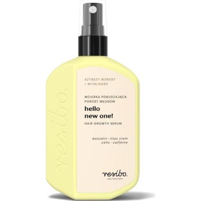 Resibo HELLO NEW ONE wcierka pobudzająca porost włosów 90 ml Oczyszczanie skóry głowy
