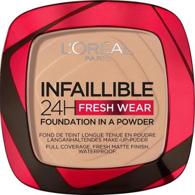 L’Oréal Paris Puder do makijażu Infaillible 24H Fresh Wear Pudry 9 g 120 - VANILLA