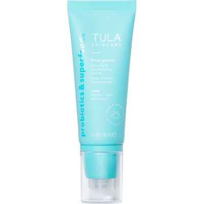 TULA Probiotics & Superfoods Filter primer Blurring & Moisturizing Primer Bazy pod makijaż i primery 30 ml Luna (Fair / Light)