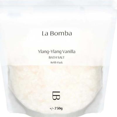 La Bomba Ylang-Ylang Vanilla Refill Pack Olejki i mleczka do kąpieli 750 g