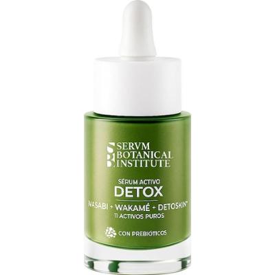 Servm Botanical Institute AKTYWNE SERUM DETOX Serum nawilżające 30 ml Damski