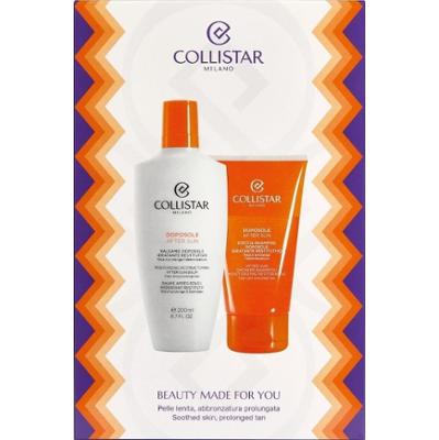 Collistar ZESTAW NAWILŻAJĄCY BALSAM PO OPALANIU 200 ML + ŻEL/SZAMPON PO OPALANIU 150 ML Zestawy prezentowe 1 ct Damski