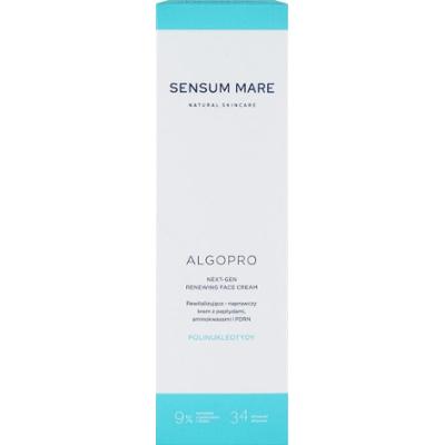 Sensum Mare ALGOPRO Rewitalizująco-naprawczy krem z peptydami, aminokwasami i PDRN Kremy do twarzy 50 ml