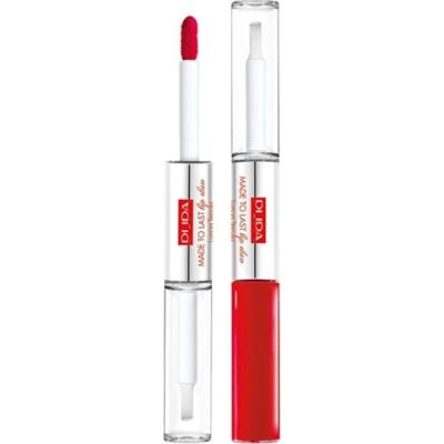 PUPA Milano MADE TO LAST LIP DUO Szminki 8 ml B006 - FIRE RED